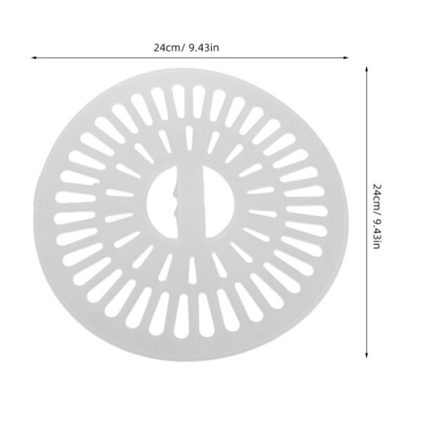 2 Pcs Soft Cover Dryer Spinner Replacement Part Plastic Spinning Cap